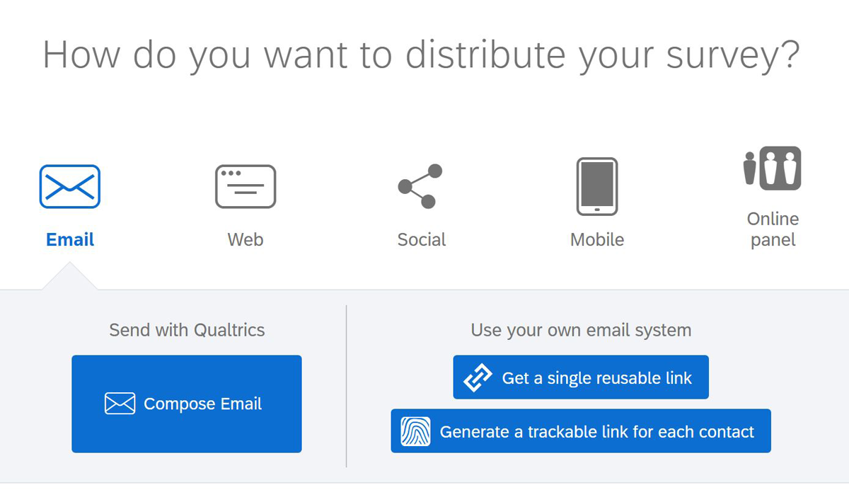 How to send a Qualtrics survey